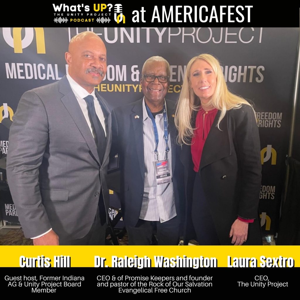 The Unity Project What’s UP? Podcast at AmFest - Dr. Raleigh Washington