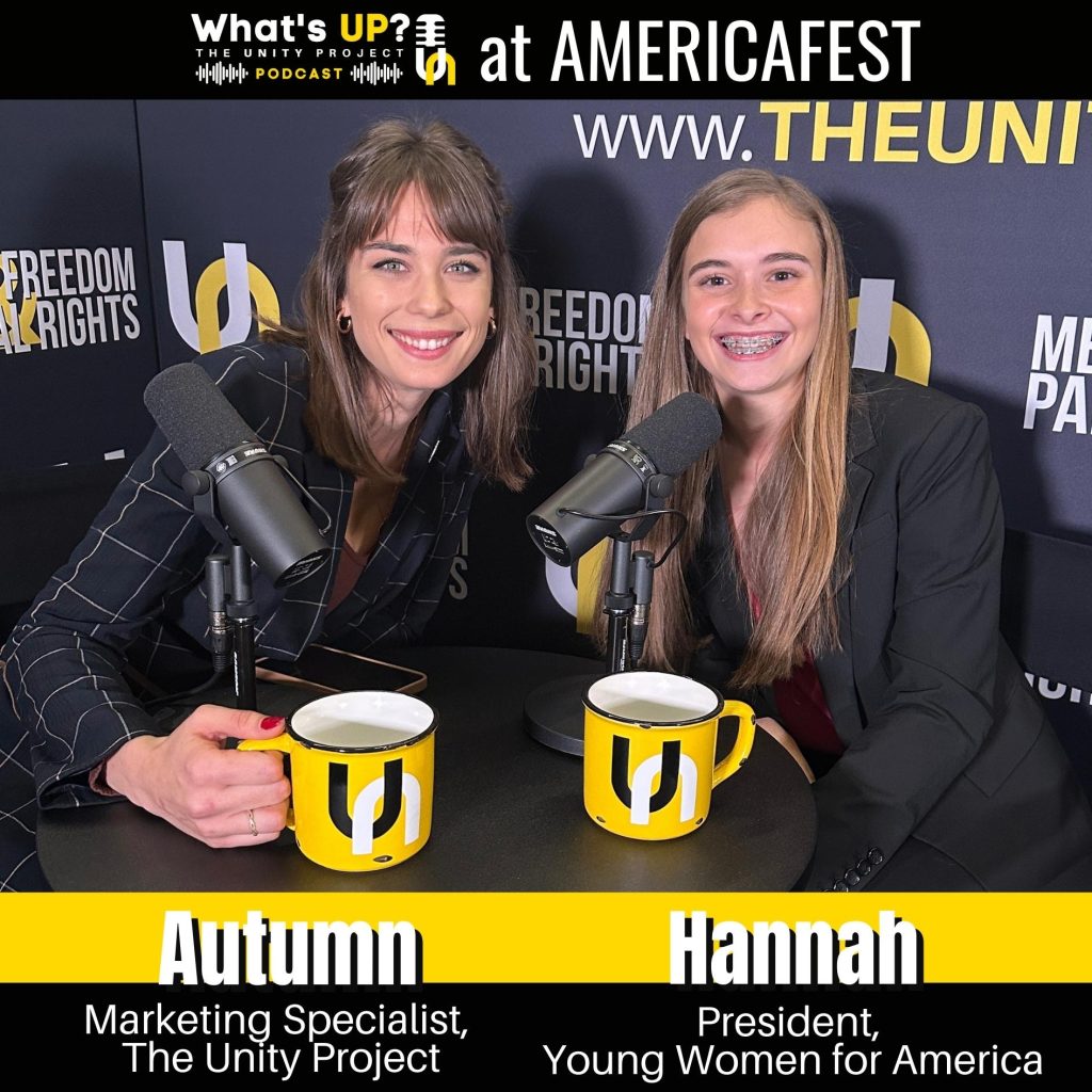 The Unity Project What’s UP? Podcast at AmFest - Hannah Faulkner